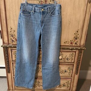 J.Crew women’s low risewide leg jean